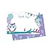 Owl Thank You Cards (25 Count) With Envelopes & Seal Stickers Bulk Birthday Party Bridal Blank Graduation Kids Children Boy Girl