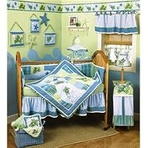 Turtle Bay 4-Piece Baby Crib Bedding Set