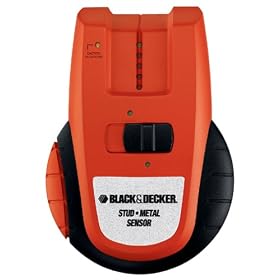 Black & Decker BDL152S Bull's Eye Wood, Metal and Live Wire Stud Sensor