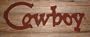 Metal Art - Cowboy