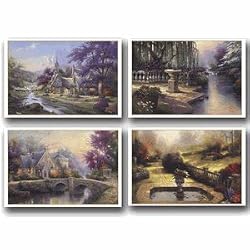 Scripture Greeting Cards-KJV-Boxed-Thank You - "Thomas Kinkade-Painter of Light"