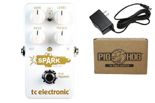 TC Electronics Spark Boost Bundle - 1 Item: Pig Hog 9v Power Adapter