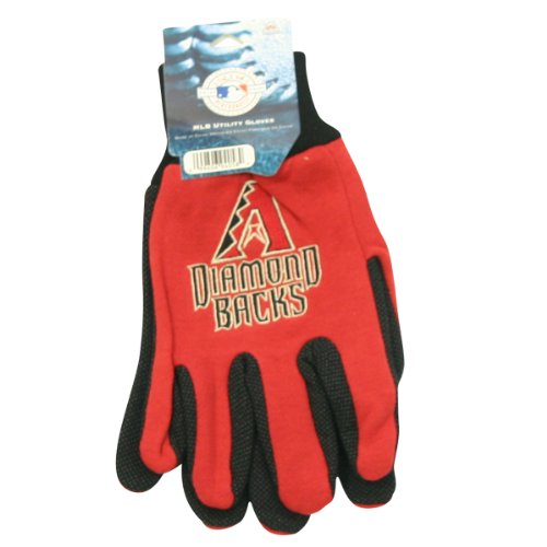 Arizona Diamondbacks Jersey Gloves (One Size Fits Most Ages 16+)