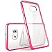 Galaxy S6 Edge Plus Case, i-Blason [Scratch Resistant] Halo Series Hybrid Clear Case/Cover with TPU Bumper for Samsung Galaxy S6 Edge Plus + (Clear/Pink)