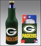 SET OF 2 GREEN BAY PACKERS CAN & BOTTLE KOOZIE COOLER