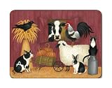 Jason - D4405 - Barnyard Menagerie - Set de table - Set de 6 (Import Grande Bretagne)