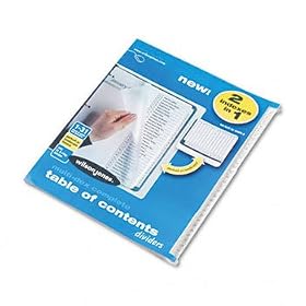 Multi-Dex Index Black & White 31-Tab, 1-31, Letter, 31/Set