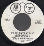 YES SIR THATS MY BABY 7 INCH (7" 45) US A&M
