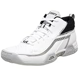 ASICS Men's GEL-Crossover Basketball Shoe,White/Black/Silver,6 D US