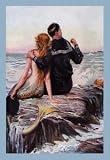 12 X 18 Stretched Canvas Poster Sailor and Mermaid