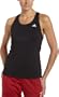 adidas Women's adiBase Tank, Black/White, Medium