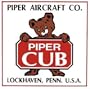 Piper Aircraft Porcelain Refrigerator Magnet