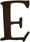 New Arrivals The Letter E, Chocolate Brown