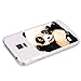 Samsung Galaxy S5 Case,Lovely Cute Animal Pattern on Soft TPU Silicone Protective Skin Ultra Slim & Clear with Unique Design Gift Cover for Galaxy S5,panda hi