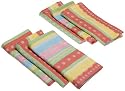 DII Easter Egg Stripe Jacquard Napkin Set of 6