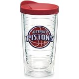 Tervis Tumbler Detroit Pistons 16Oz Insulated Tumbler With Lid