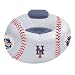 New York Mets - MLB Vinyl Inflatable Chair w/ faux suede cushions - 42x42x34