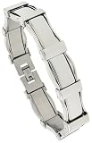 8 1/2 Gent's Surgical Steel Bracelet 9/16 (14 mm) wide