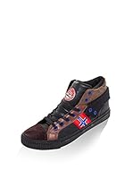 Nebulus Zapatillas abotinadas Flyer (Negro)