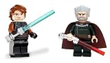 Lego Anakin Skywalker & Count Dooku (Loose) Star Wars Clone Wars Figures
