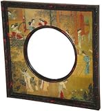 Best Price Low Cost Big Discount Bargain Mark Down - 20 Ming Village Framed Oriental Style Wall Mirror