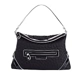 Vera Bradley Meet Me in Paris - Petite Hobo Bag in Black