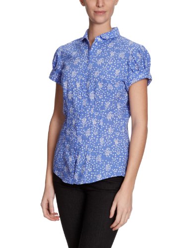 Seidensticker Damen Bluse Slim Fit, 116692, Gr. 40, Blau (16) Preisvergleich