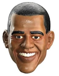 Barack Obama Full Face Vinyl Mask for Costume