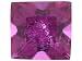 Jewelry : MIN .25CT 4X4MM PRINCESS CUT RUBELLITE TOURMALINE
