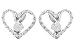 Playboy - PJE019 - Boucles d'oreille Femme - Laiton