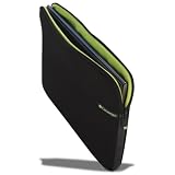 Covertec - Neo Sleeve - Housse pour Ordinateur Portable 15,4'' - Noir / Vert