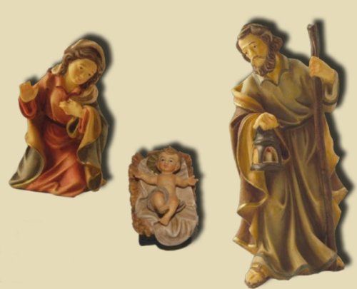 Sacra Famiglia 3PC. adatto per le figure 15cm