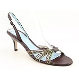 Vaneli Makin Womens SZ 9 Brown Dktan Slingbacks 2A X Narrow Open-Toe Shoes Vaneli Makin Womens SZ 9 Brown Dktan Slingbacks 2A X Narrow Open-Toe Shoes