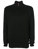 Ralph Lauren - Pull hommes - col zippé - Noir