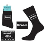 Groom Wedding Socks - Black - (Prod C...