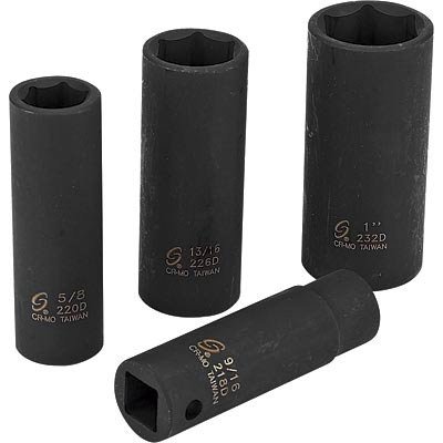 Sunex Tools 1/2in. Drive SAE Deep - 3/4in., Model# 224D