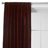 Classic Home Velvet Window Panel - Venetian Red (84x54