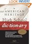 The American Heritage� High School Dictionary, Fourth Edition