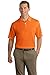 Nike Men's Dri-Fit Pebble Textured Golf Polo (Large, Orange)