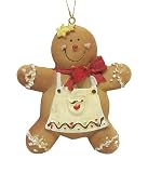 Candy Fantasy Gingerbread Girl Christmas Ornament