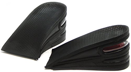 Footinsole 3-layer air up height increase shoes insole …