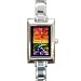 Rectangular Italian Charm Watch of Gay Pride Nature Rainbow Flag (Gay, Lesbian, Transexual, Bisexual Pride, Bi, Transgender)