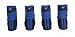 BLUE - X-LARGE - High-Top Neoprene Winter Dog Boots