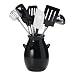 Sunbeam 9-pc. Crock of Kitchen Tools - Black