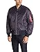 Alpha Industries Men's MA-1 Flight Bomber Jacket, Steel Blue, XS
