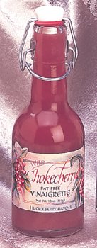 Wild Chokecherry Fat Free Vinaigrette, 12oz by Huckleberry Haven, Inc.