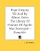 Search : Pope Gregory VII And By Whose Order The Library Of Palatine Of Apollo Was Destroyed - Pamphlet
