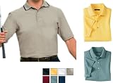 Port Authority Signature - Zephyr Mesh Sport Shirt with Tipping Stripe (K470)