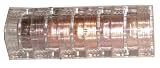 Micabella 100% Natural Mineral Makeup 5 Stacks Terra Cotta
