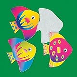 Fish Notepads with Wiggle Eyes (12 ct)